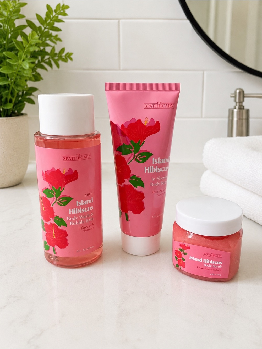 Spathecary Island Hibiscus Body Care Trio